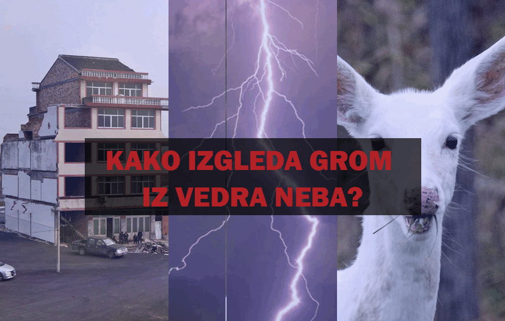 TOP VESTI 13.08.2020. - KAKO IZGLEDA GROM IZ VEDRA NEBA?